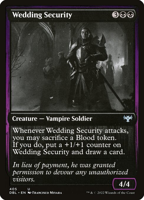 Innistrad: Double Feature - 405 - Wedding Security - Uncommon