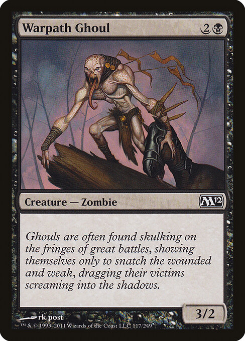 Magic 2012 - 117 - Warpath Ghoul - Common