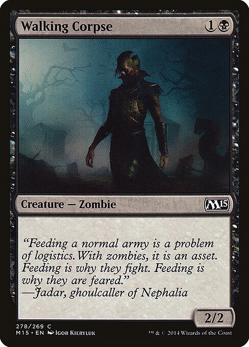 Magic 2015 - 278 - Walking Corpse - Common