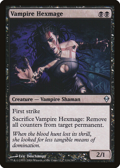 Zendikar - 114 - Vampire Hexmage - Uncommon