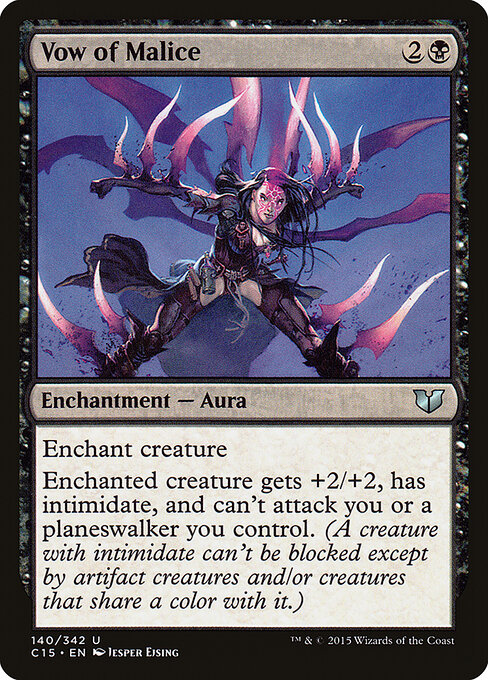 Commander 2015 - 140 - Vow of Malice - Uncommon