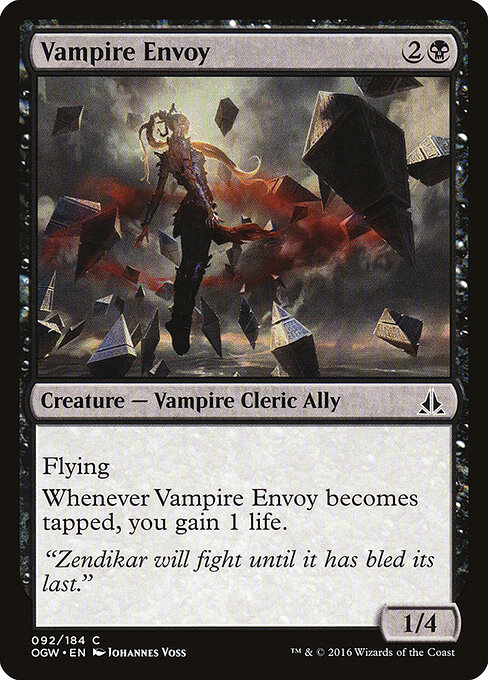 Oath of the Gatewatch - 92 - Vampire Envoy - Common