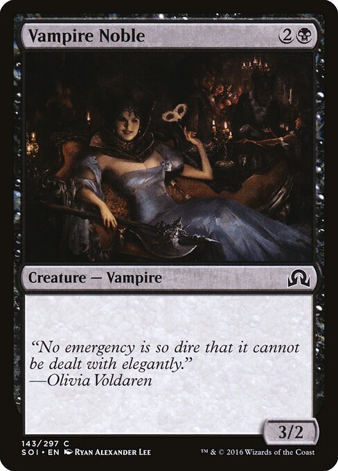 Shadows over Innistrad - 143 - Vampire Noble - Common