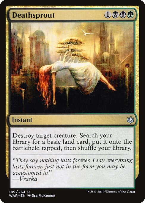 War of the Spark - 189 - Deathsprout - Uncommon - Foil
