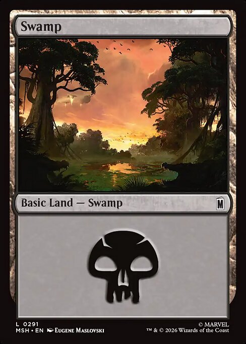 Marvel Super Heroes - 291 - Swamp - Common