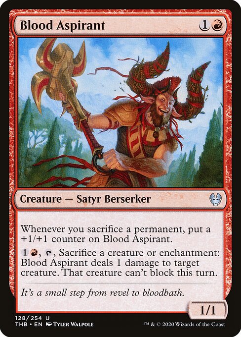 Theros Beyond Death - 128 - Blood Aspirant - Uncommon