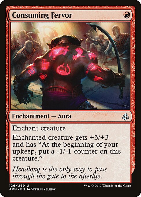 Amonkhet - 126 - Consuming Fervor - Uncommon