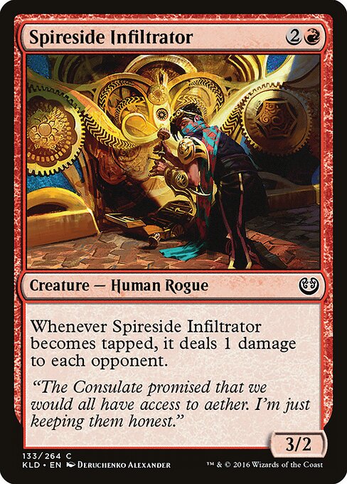Kaladesh - 133 - Spireside Infiltrator - Common
