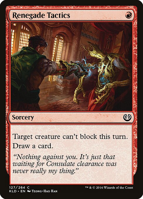 Kaladesh - 127 - Renegade Tactics - Common