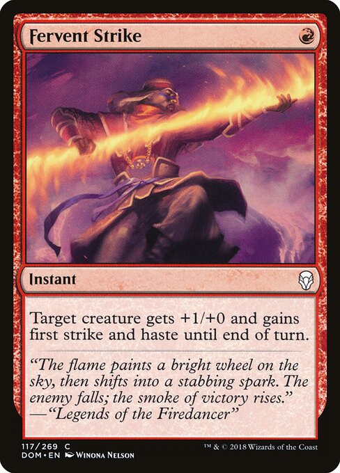 Dominaria - 117 - Fervent Strike - Common