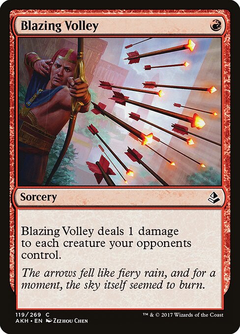 Amonkhet - 119 - Blazing Volley - Common