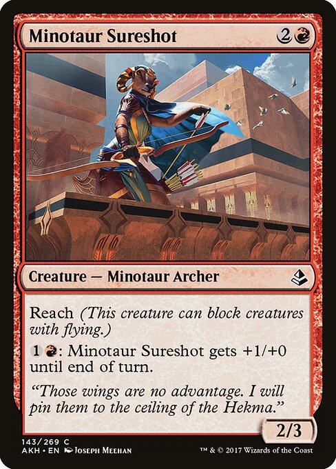 Amonkhet - 143 - Minotaur Sureshot - Common