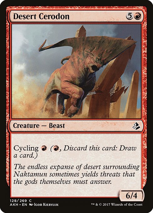 Amonkhet - 128 - Desert Cerodon - Common