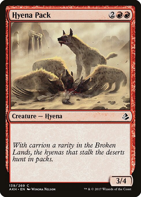 Amonkhet - 139 - Hyena Pack - Common