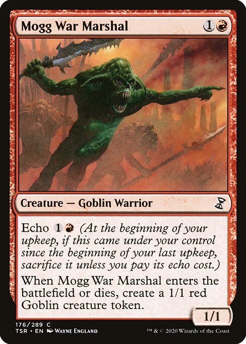 Time Spiral Remastered - 176 - Mogg War Marshal - Common