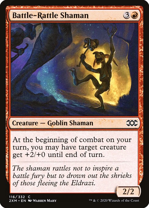 Double Masters - 116 - Battle-Rattle Shaman - Common