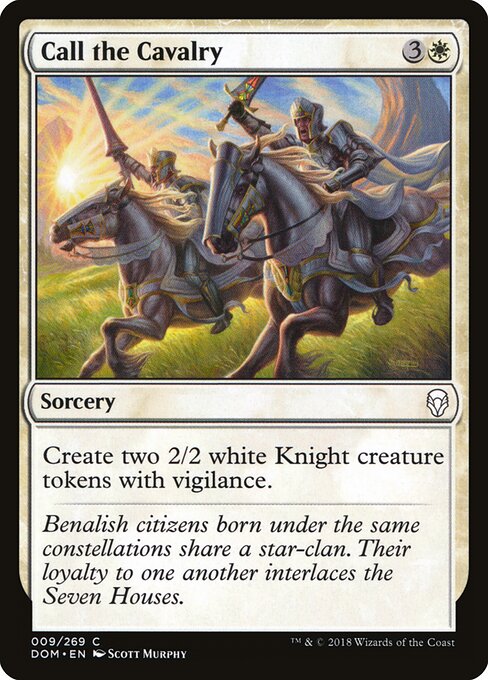Dominaria - 9 - Call the Cavalry - Common