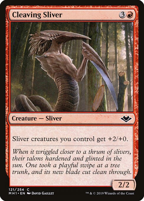 Modern Horizons - 121 - Cleaving Sliver - Common