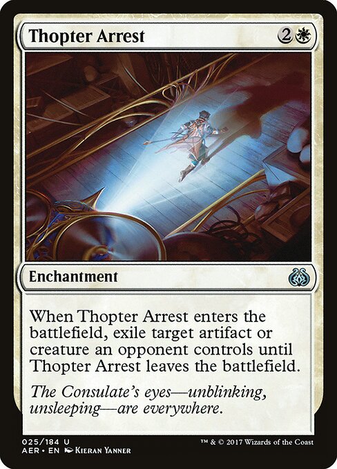 Aether Revolt - 25 - Thopter Arrest - Uncommon