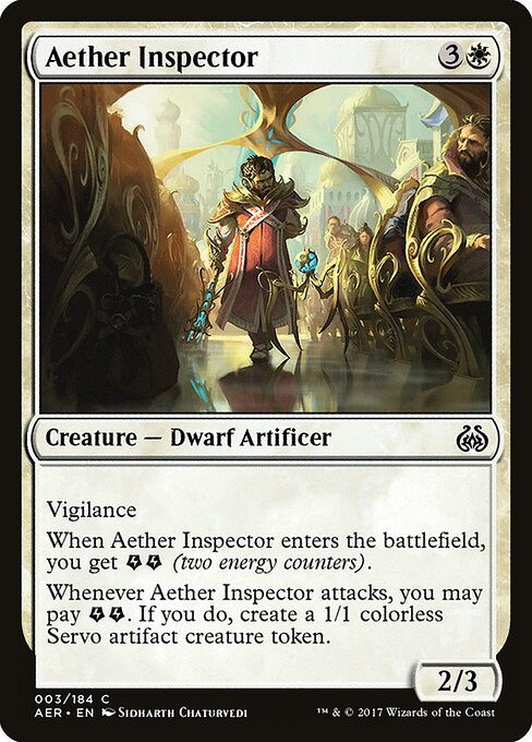 Aether Revolt - 3 - Aether Inspector - Common
