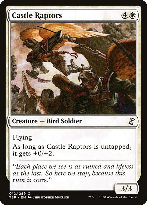 Time Spiral Remastered - 12 - Castle Raptors - Common
