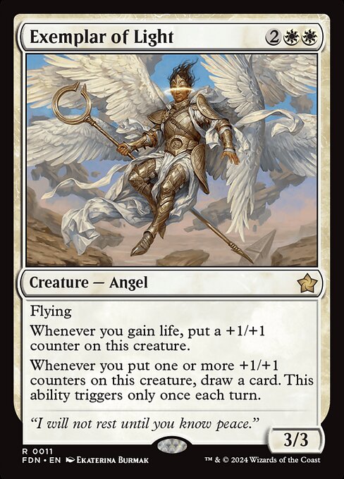 Foundations - 11 - Exemplar of Light - Rare