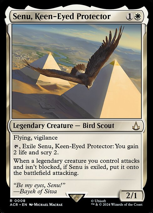 Assassin's Creed - 8 - Senu, Keen-Eyed Protector - Rare