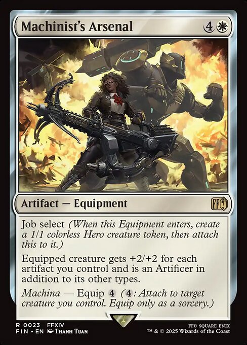 Final Fantasy - 23 - Machinist's Arsenal - Rare