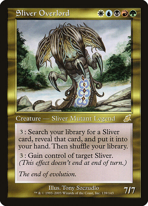 Scourge - 139 - Sliver Overlord - Rare