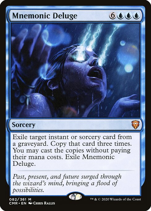 Commander Legends - 82 - Mnemonic Deluge - Mythic