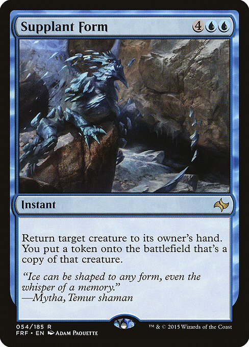 Fate Reforged - 54 - Supplant Form - Rare