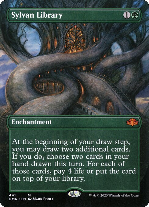 Dominaria Remastered - 441 - Sylvan Library - Mythic