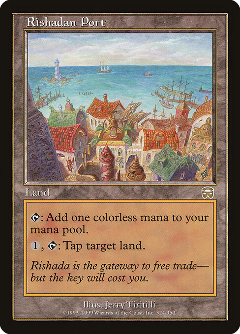 Mercadian Masques - 324 - Rishadan Port - Rare