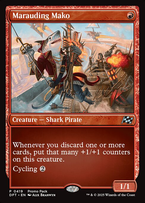 Aetherdrift - 419 - Marauding Mako - Uncommon