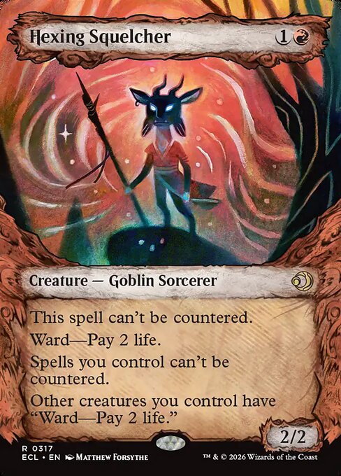 Lorwyn Eclipsed - 317 - Hexing Squelcher - Rare