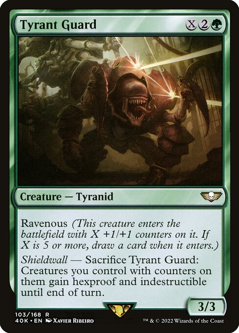 Warhammer 40,000 Commander - 103 - Tyrant Guard - Rare