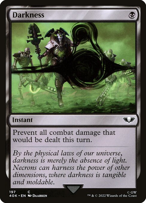 Warhammer 40,000 Commander - 197 - Darkness - Common