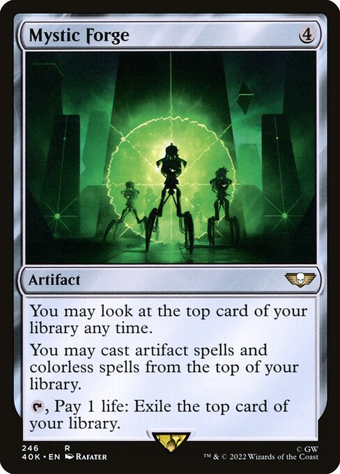Warhammer 40,000 Commander - 246 - Mystic Forge - Rare