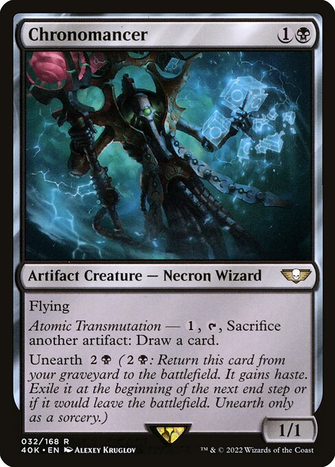 Warhammer 40,000 Commander - 32 - Chronomancer - Rare