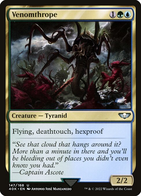 Warhammer 40,000 Commander - 147 - Venomthrope - Uncommon
