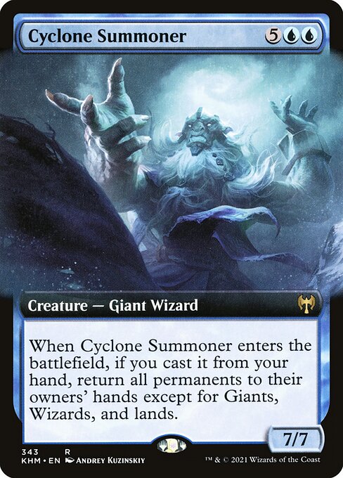 Kaldheim - 343 - Cyclone Summoner - Rare