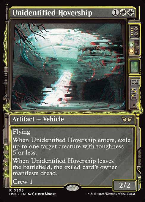 Duskmourn: House of Horror - 305 - Unidentified Hovership - Rare