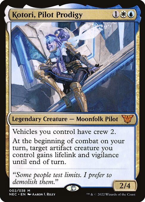 Neon Dynasty Commander - 2 - Kotori, Pilot Prodigy - Mythic