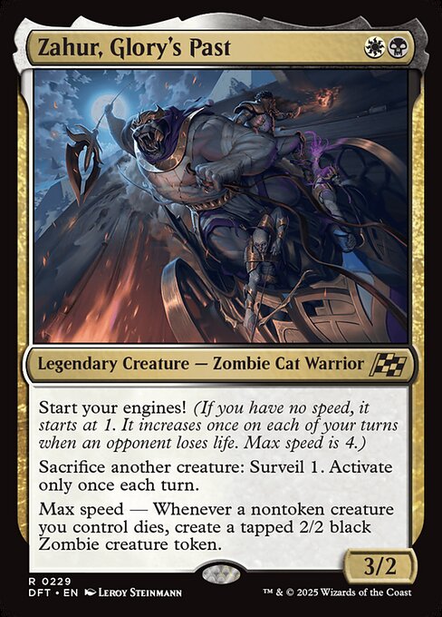 Aetherdrift - 229 - Zahur, Glory's Past - Rare