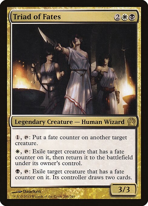 Theros - 206 - Triad of Fates - Rare