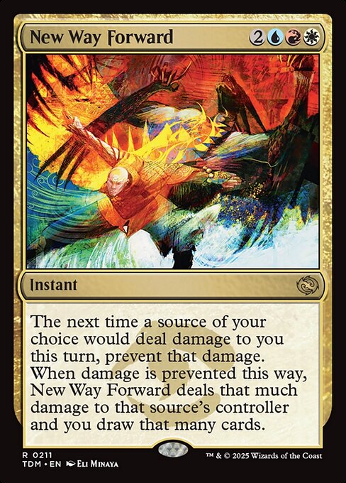 Tarkir: Dragonstorm - 211 - New Way Forward - Rare