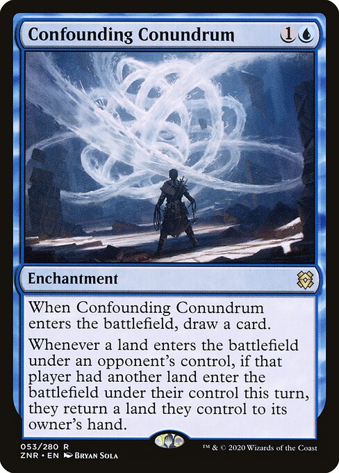 Zendikar Rising - 53 - Confounding Conundrum - Rare