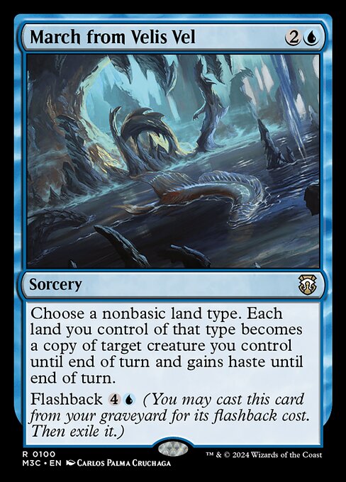 Modern Horizons 3 Commander - 100 - March from Velis Vel - Rare