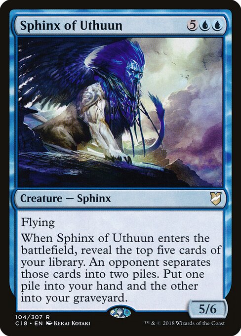Commander 2018 - 104 - Sphinx of Uthuun - Rare