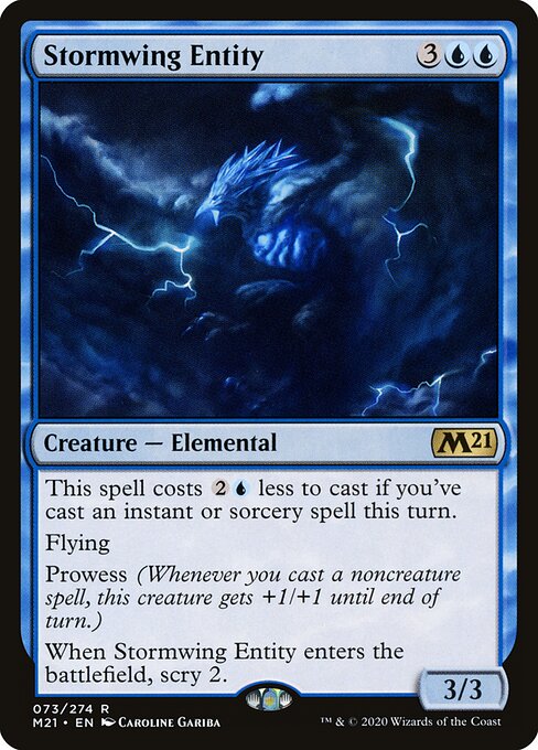 Core Set 2021 - 73 - Stormwing Entity - Rare